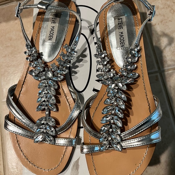 Steve Madden Shoes - Steve Madden “Vegas” Rhinestone sandals